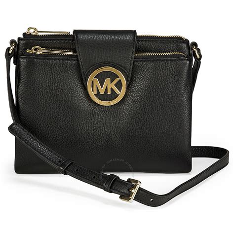 michael kors black crossbody bag